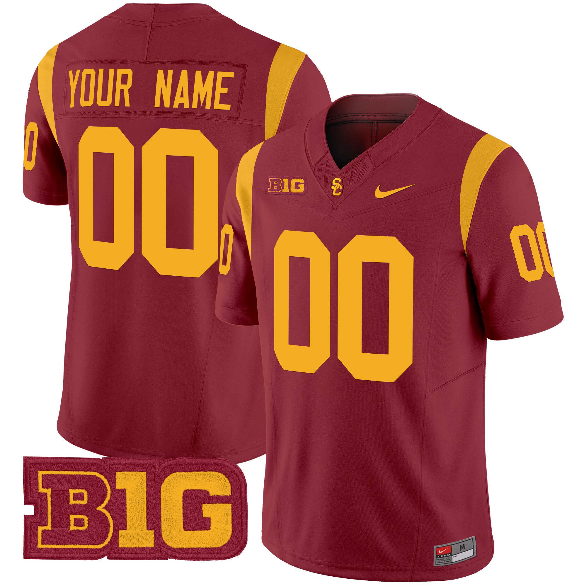 Men USC Trojans Red Nike 2024 Vapor Limited Custom NCAA Jersey style 1->customized ncaa jersey->Custom Jersey